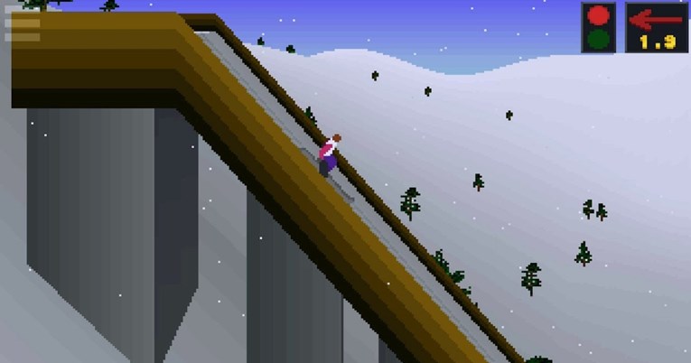 računarska igra Deluxe ski jump