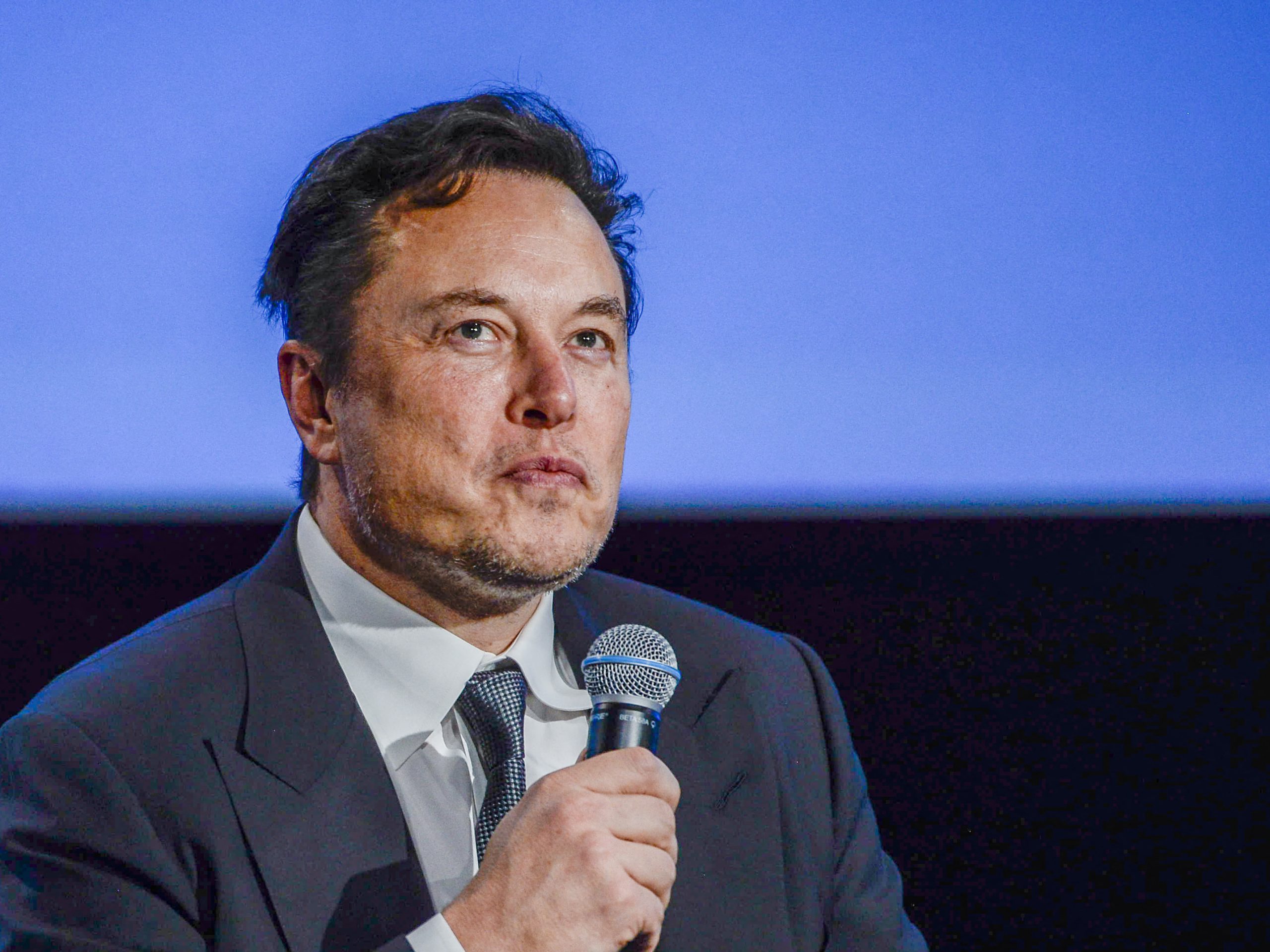 Musk je izgubio više novca elon musk portret mikrofon