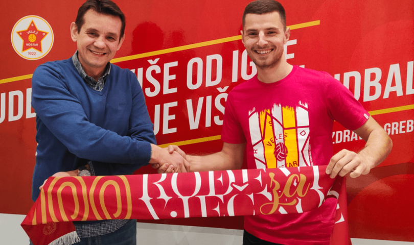 FK Velež predstavio novog igrača, Nedim Hadžić