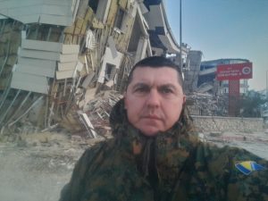Pukovnik OSBiH Miralem Čanić, zemljotres u Turskoj,
