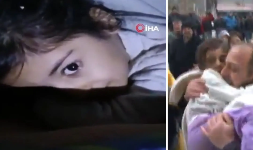 Djevojčica čekala sedam sati na spas, Turska, zemljotres u Turskoj