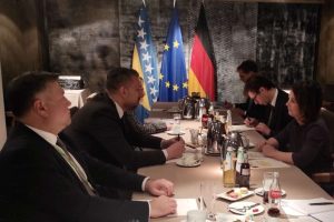 Na marginama konferencije jutros je upriličen bilateralni susret s ministricom vanjskih poslova Savezne Republike Njemačke Annalenom Baerbock.