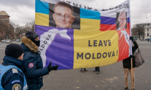 nova Ukrajina protesti u moldaviji transparent