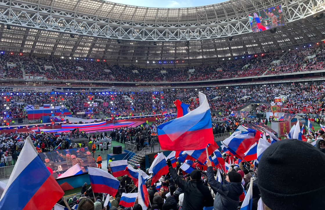 Stadion u Moskvi, Vladimir Putin, Rusija