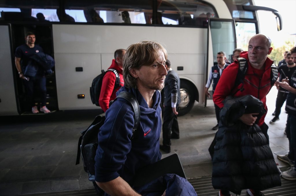 Hrvatska reprezentacija stigla u Tursku Luka Modrić