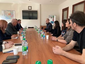 Ambasador Brian Aggeler, šef Misije OSCE-a u BiH, posjetio je danas Banja Luku i održao sastanke sa nekoliko sagovornika.