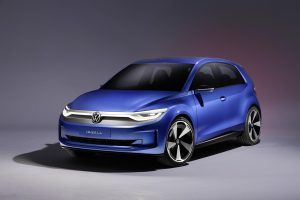 Volkswagen na struju plavi