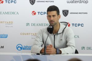 "Osjećam se kao kod kuće", izjavio je Novak Đoković, najbolji svjetski teniser u Banjoj Luci. On učestvuje na teniskom turniru "Srpska Open"