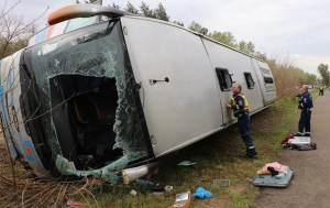 nesreća u Mađarskoj autobus