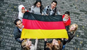 useljenici njemačka zastava