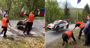 WRC Rally Hrvatska snimak tuča
