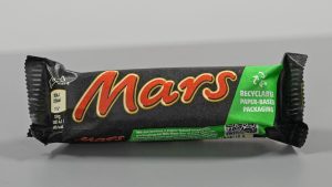 čokoladica Mars ambalaža papir