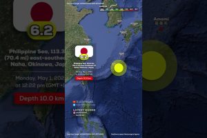 Zemljotres jačine 5,4 stepena po Rihteru pogodio je područje u blizini obale prefekture Okinawa, na jugozapadu Japana.