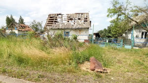 ukrajinsko selo neskučne Ukrajina Rusija