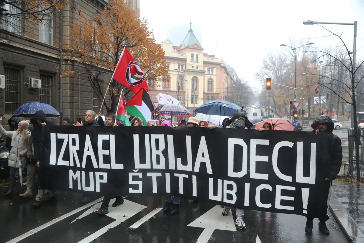 I Pored Zabrane, U Beogradu Održan Skup Podrške Palestini: 'Izrael ...