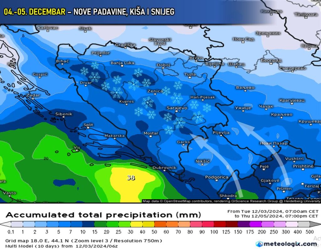 Narednih Dana Zima Se Vraća, Ciklona Donosi Tmurno Vrijeme, Niske ...